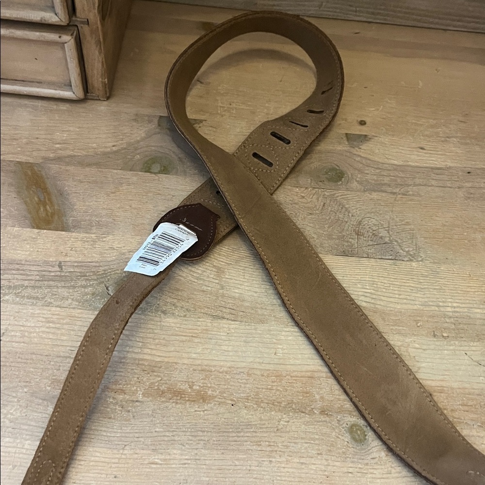 Levy’s Leather Guitar Strap Simply Suede Series #MS12 2” Width Ladder Adjustment - Picture 8 of 8